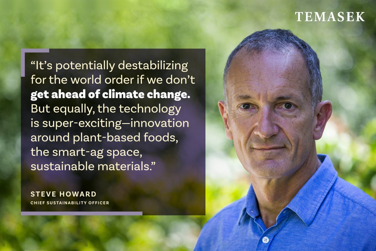 Temasek (@temasek) on Twitter photo How can carbon markets be positioned to play a bigger role in the fight against global warming? <a href="/_stephenhoward/">Steve Howard</a>, our Chief Sustainability Officer, outlines the exciting role that GenZero, Temasek’s new investment platform, will play: tmsk.sg/v1l #SustainableLiving How can carbon markets be positioned to play a bigger role in the fight against global warming? <a href="/_stephenhoward/">Steve Howard</a>, our Chief Sustainability Officer, outlines the exciting role that GenZero, Temasek’s new investment platform, will play: tmsk.sg/v1l #SustainableLiving