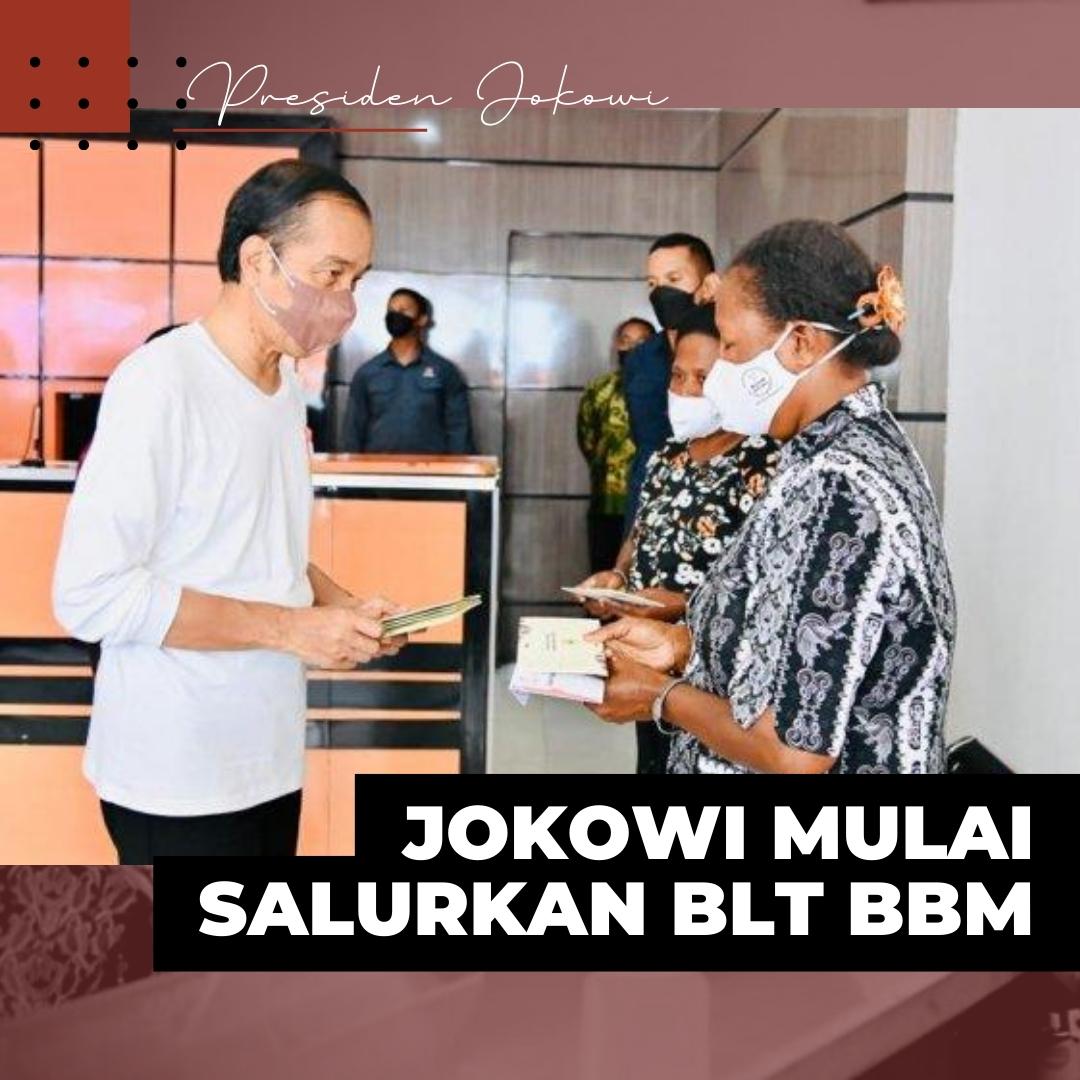 EdwinFitriani's tweet photo. Pal Joko Widodo mulai menyalurkan BLT pengalihan subsidi BBM kpd masyarakat, mulai Rabu 31 Agustus 2022.

#HariJadiPolwanRI74 Sadtember Chico Kenta SPBU Haaland
Udah September Dest hobi Pertalite #JKDAY Arsenal
#Nieuws_idn https://t.co/BcCXOfxPIB