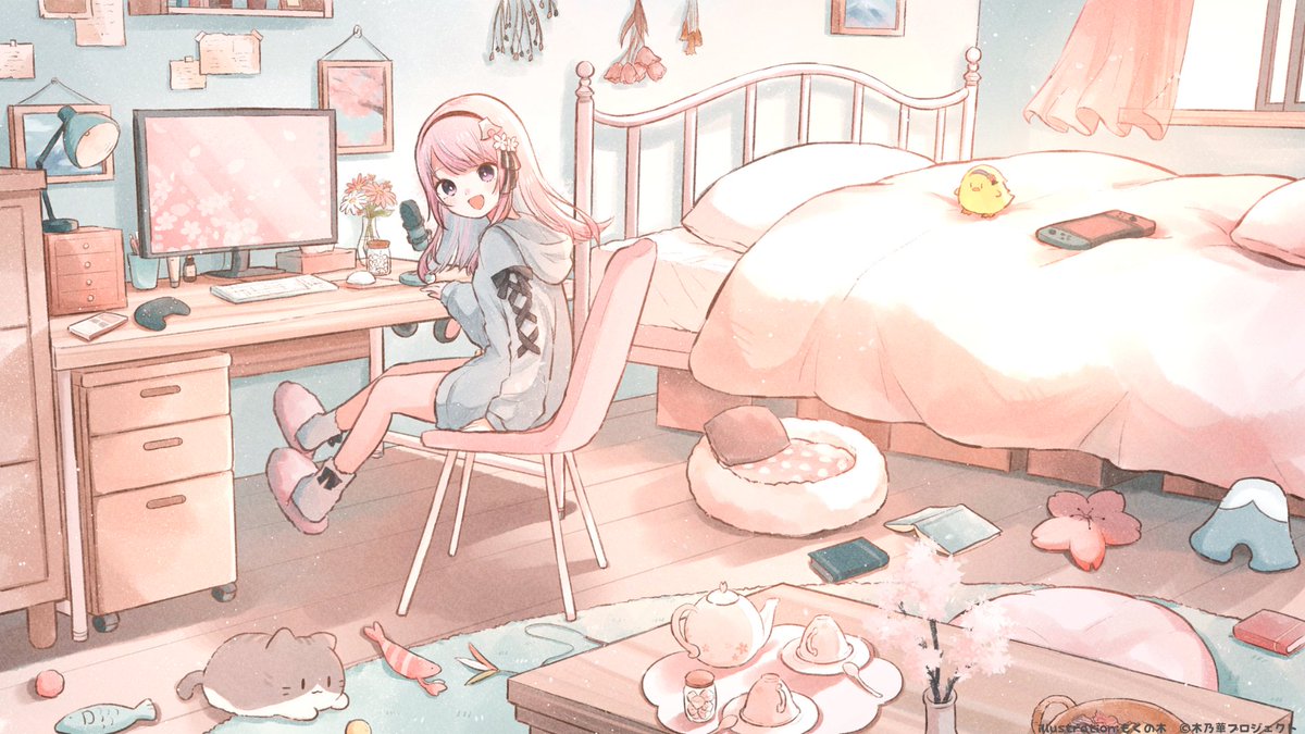 konohanyasakuya's tweet photo. 昨日「桜クライム」MVがとうとう公開されたよ！！

＜メインイラスト＞
芹野いつき様 @ white_neige
もくの木様 @ moku_o0
＜動画＞
銀ピエロ様 @ GINPIERO11037
SORA✿様 @ SoraSakura0
にお願いしました～～～～🌸

全てがかわいいね・・・ https://t.co/6K4A7IEygK