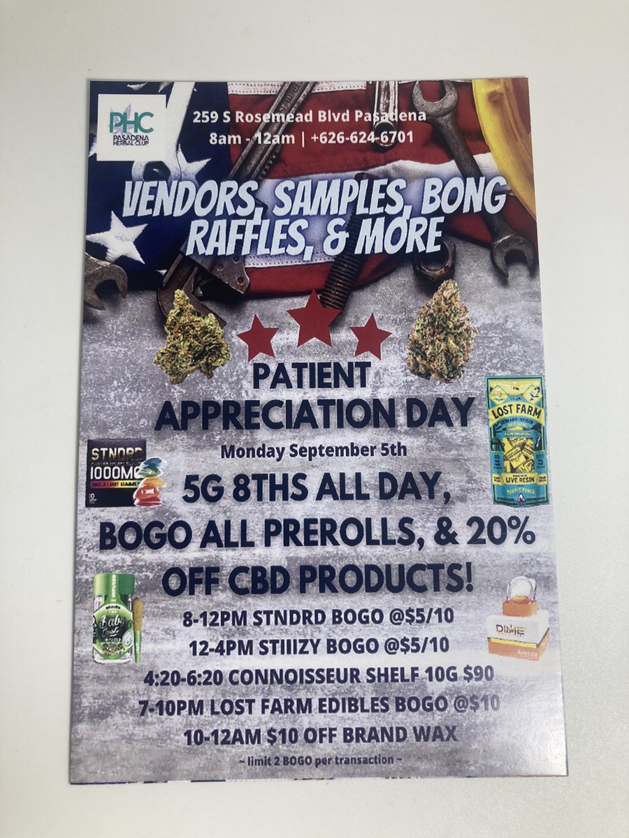 BudsofPasadena tweet picture