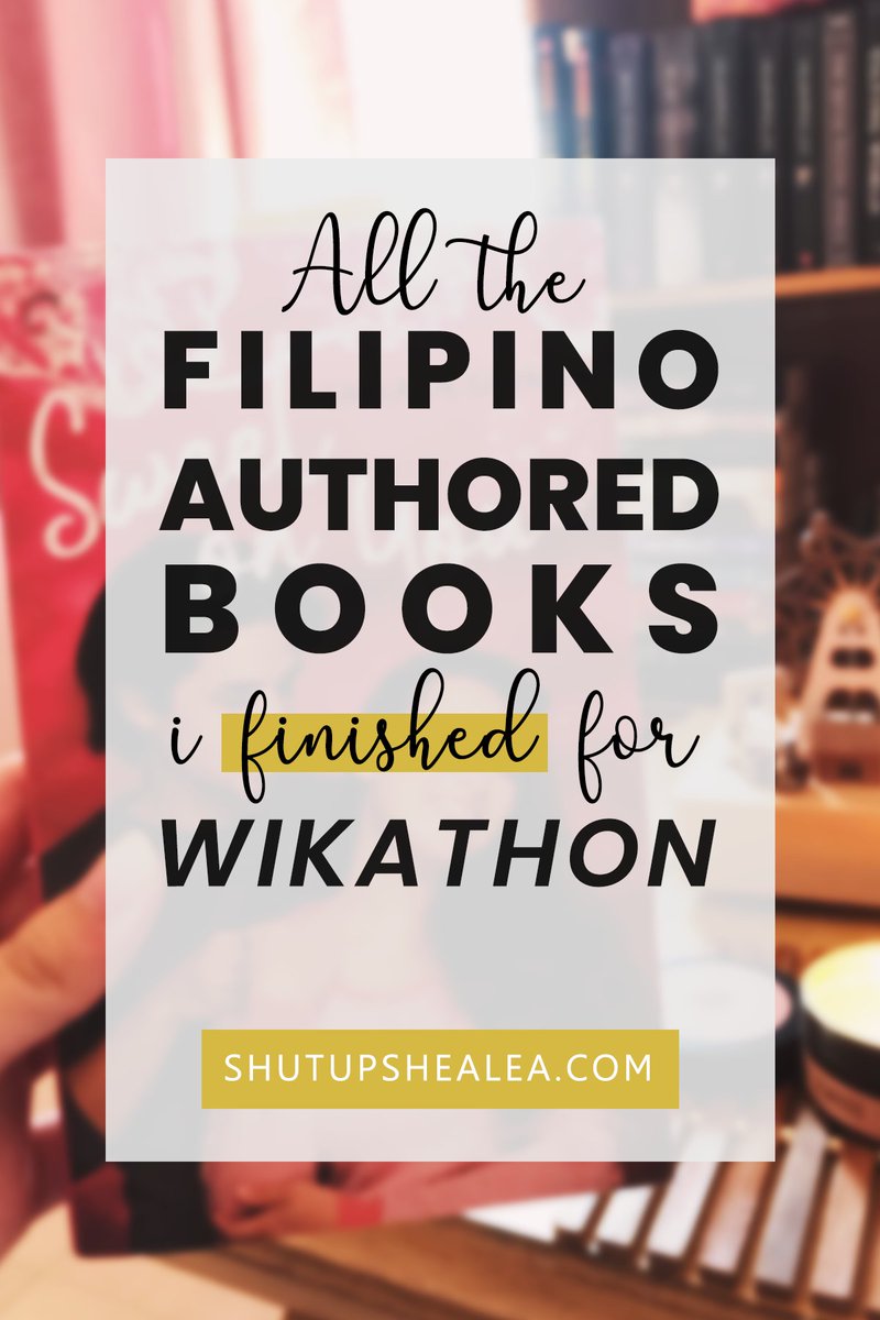 shutupshealea's tweet photo. Wrapping up all the Filipino-authored books that I read for @Wikathon! π΅πβ¨
For your convenience, I've arranged them according to recommendation level. So, be sure to check it out! π
Read: https://t.co/31ke6yT2Cb
#wikathon #wikathonskl #filtheshelves https://t.co/mU0Xs8PV4i