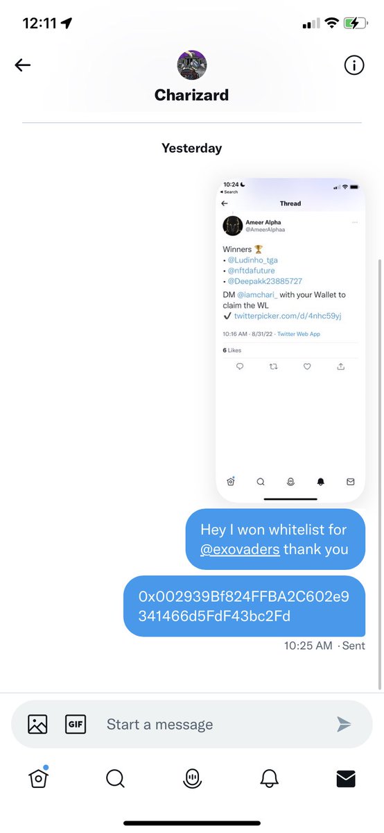 Answer your DM <a href="/iamchari_/">Charizard</a>