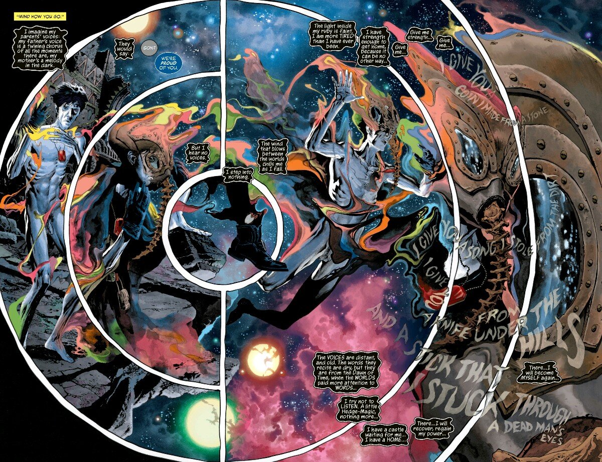 I forgot how insanely gorgeous the artwork and paneling is in The Sandman: Overture✨🖤
#TheSandman 