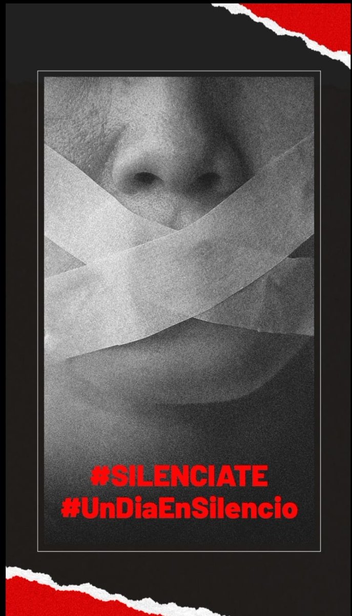 Crapulina_'s tweet photo. 𝙈𝘼𝙉̃𝘼𝙉𝘼 🤫🤫🤫
No interactúes en Redes Sociales. *¡Hagamos de nuestro silencio, una gran protesta! #SILENCIATE.*
Este *1o. de septiembre* tengamos #UnDiaEnSilencio.
*No hagamos eco de mentiras y pretextos que tanto dañan y duelen a #Mexico.* https://t.co/tJFjEKYzOc