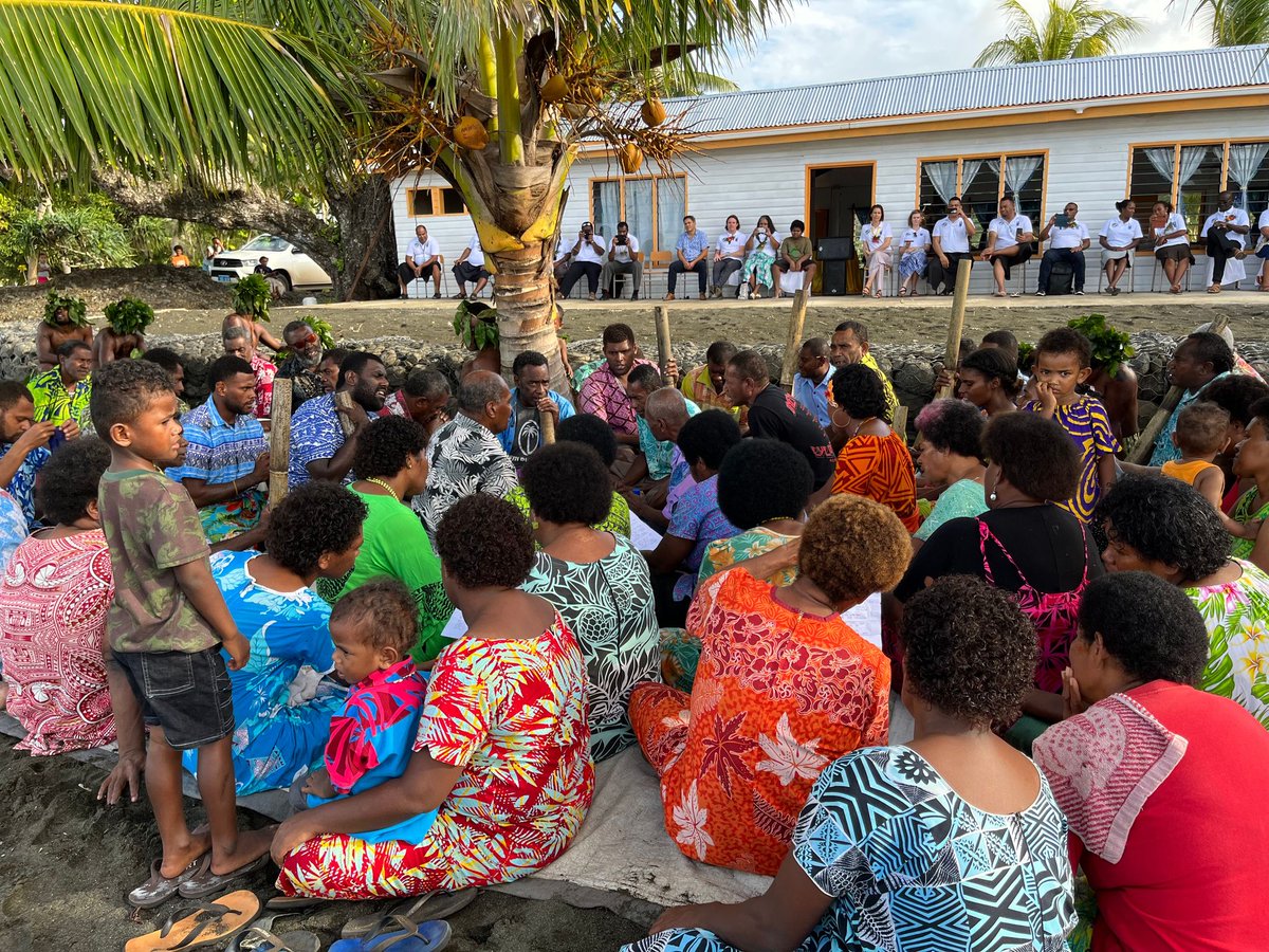 AusHCFJ's tweet photo. Wonderful to see Natalei Eco-Lodge reopen after years of closure due to the devastating impacts of #TCWinston & #COVID19. @MRMDFiji in collaboration with the @UNDP_Pacific #Gov4Res supported the renovations. 🇦🇺 is pleased to co-funded #Gov4Res risk-informed development projects. https://t.co/XUsPM0PX6q