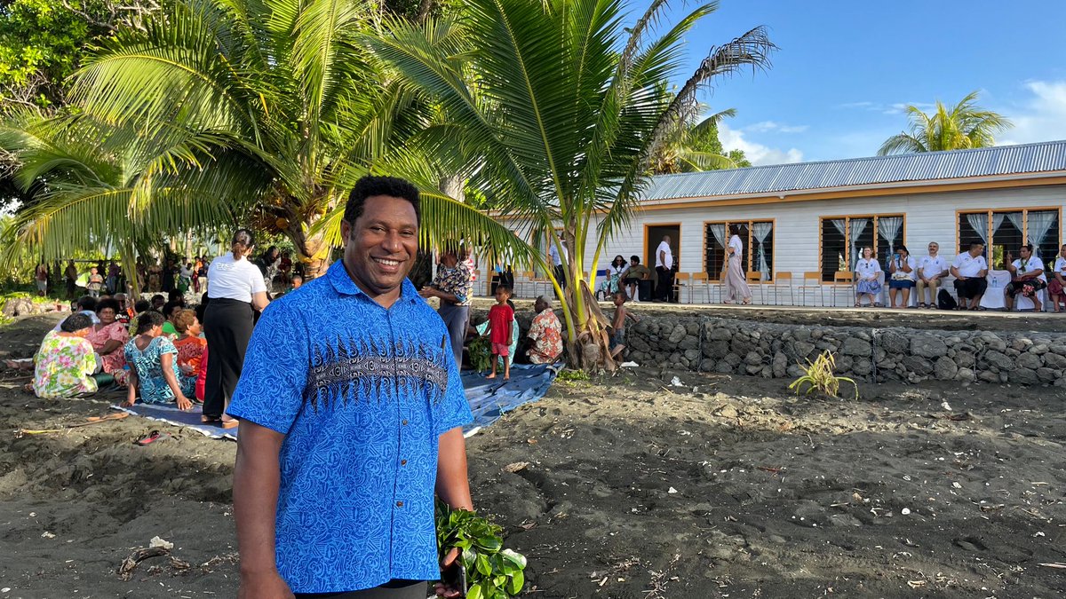 AusHCFJ's tweet photo. Wonderful to see Natalei Eco-Lodge reopen after years of closure due to the devastating impacts of #TCWinston & #COVID19. @MRMDFiji in collaboration with the @UNDP_Pacific #Gov4Res supported the renovations. 🇦🇺 is pleased to co-funded #Gov4Res risk-informed development projects. https://t.co/XUsPM0PX6q