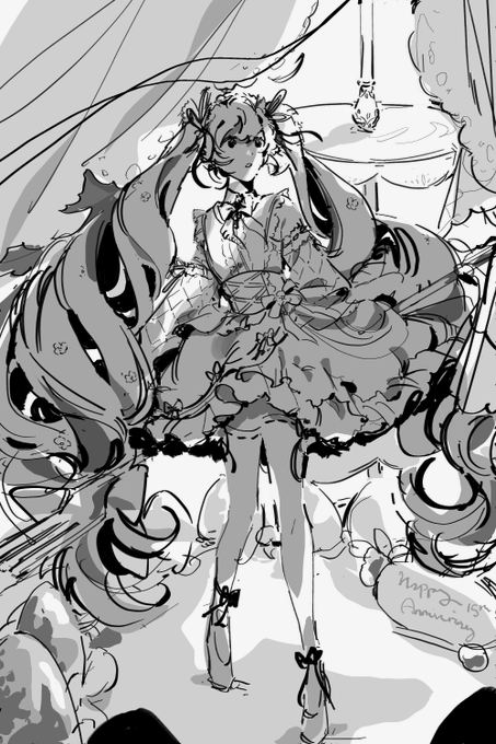 its ms mikus bday 🥳 