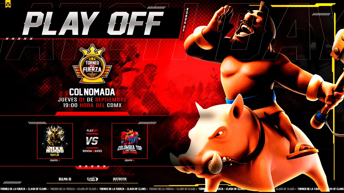Torneo De La Fuerza (@torneo_la) on Twitter photo 𝐓𝐎𝐑𝐍𝐄𝐎 𝐃𝐄 𝐋𝐀 𝐅𝐔𝐄𝐑𝐙𝐀
📣Play Off- RO32🔥
📆Jueves 01⏰ 7 pm Mx
@teaminframundo 🆚 <a href="/ColombiaTop1/">Colombia Top</a>
📽Transmite:
🔰 <a href="/col_nomada/">COL NÓMADA</a>
✅twitch.tv/col_nomada
💪Guerraza! 𝐓𝐎𝐑𝐍𝐄𝐎 𝐃𝐄 𝐋𝐀 𝐅𝐔𝐄𝐑𝐙𝐀
📣Play Off- RO32🔥
📆Jueves 01⏰ 7 pm Mx
@teaminframundo 🆚 <a href="/ColombiaTop1/">Colombia Top</a>
📽Transmite:
🔰 <a href="/col_nomada/">COL NÓMADA</a>
✅twitch.tv/col_nomada
💪Guerraza!