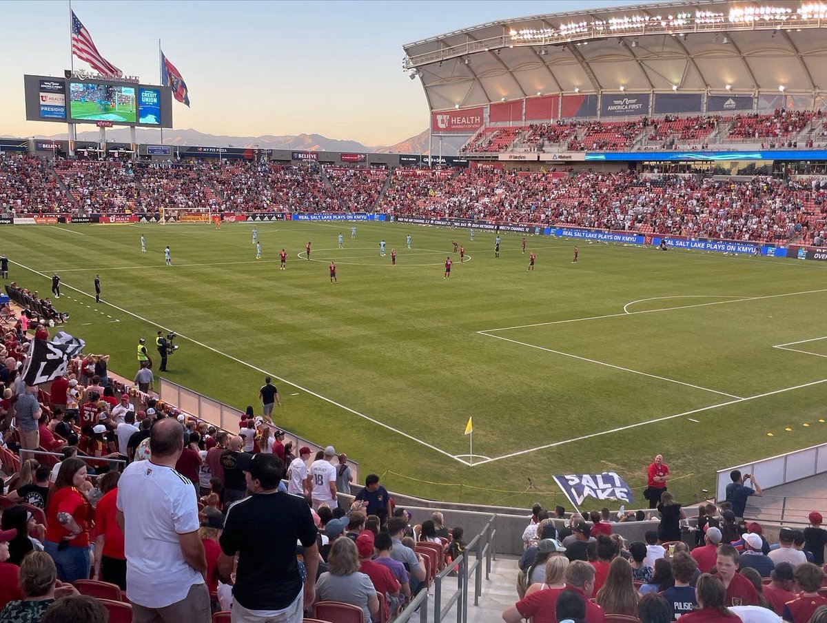 HUGE thank you to our partners from <a href="/ZAGGdaily/">ZAGG</a> for letting us join them at the RSL game today.🔥 #lifeatatt🌐 #legends #RMR #gowest #zagg