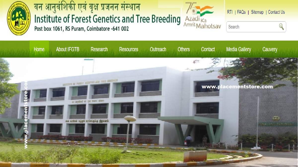 PlacementStore's tweet photo. IFGTB Recruitment 2022 Apply Online #SPF, #ResearchFellow, #ProjectFellow, #Associate, #FieldAssistant 16 Post #PlacementStore
https://t.co/XVfpByb5Jv https://t.co/YDG2oAc4Fp