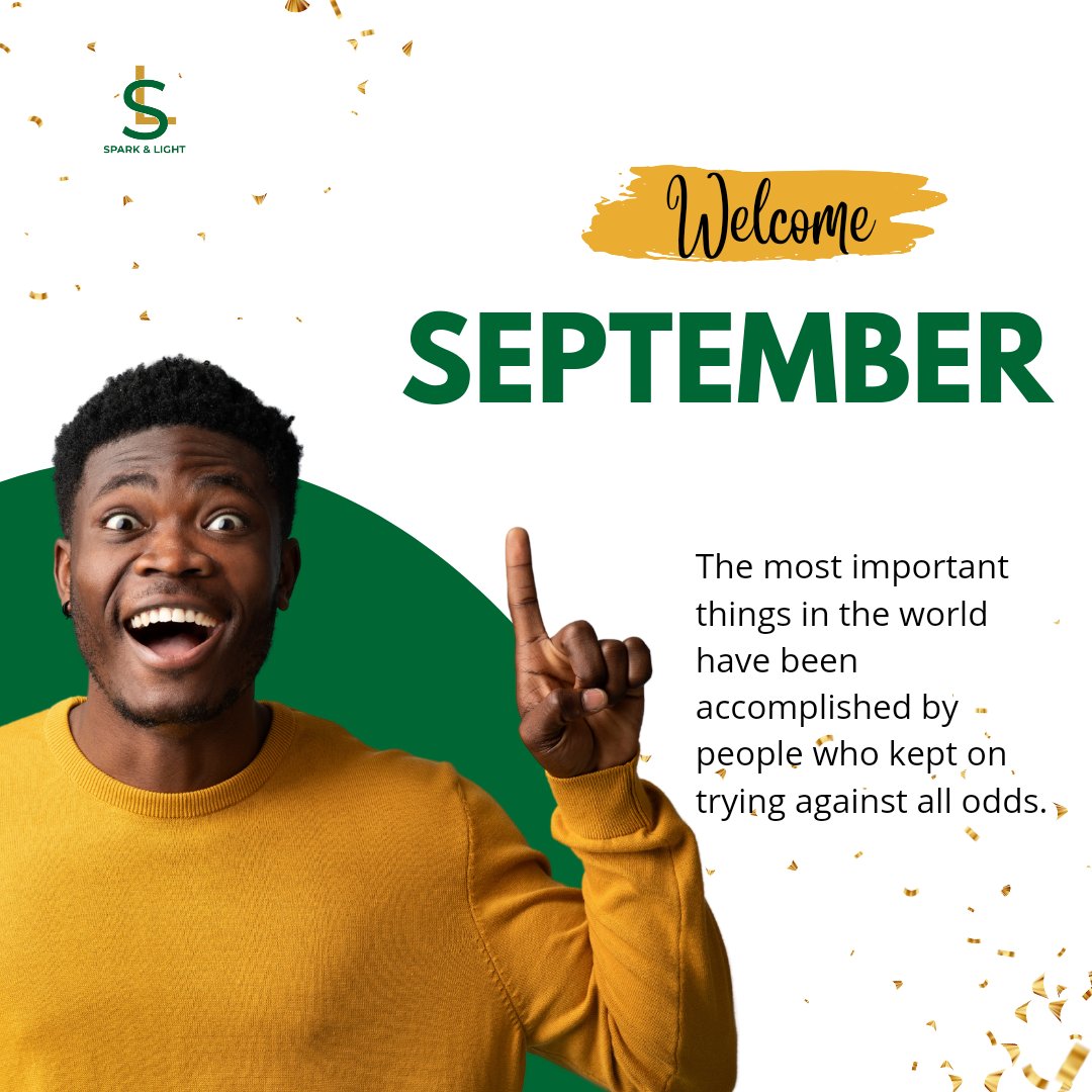 sparkandlight's tweet photo. #september #newmonth #happynewmonth #sparkandlightng https://t.co/QWTH4FyHs4