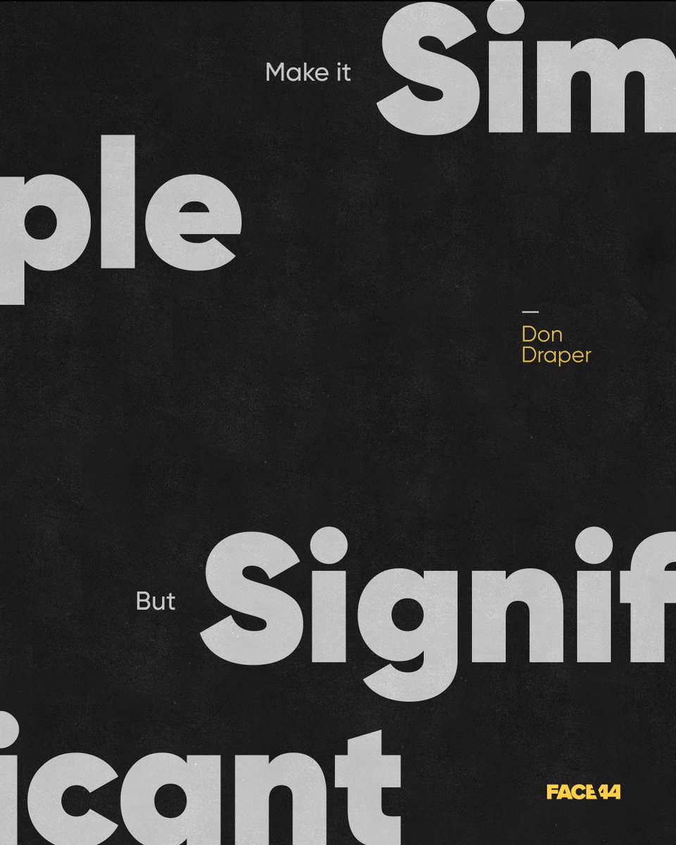 Face44_Official's tweet photo. It helps you pick the optimal approach to simplify those amazing and complicated ideas.

#face44 #designagency #digitaldesign #designsupport #design #graphicdesign #digital #agency #designers #designlovers #designideas #creativity #businessstrategy #graphicinspiration https://t.co/tR14jWcQRX