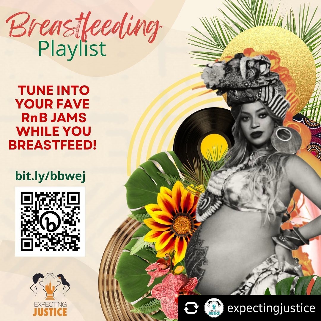 TheMoonAndLotus's tweet photo. 🧵As #BlackBreastfeedingWeek 2022 comes to a close #ExpectingJustice wanted to give a special gift to all mamas! Studies show that music therapy during breastfeeding can decrease maternal anxiety and increase breast milk expression! https://t.co/piLubxj5s4