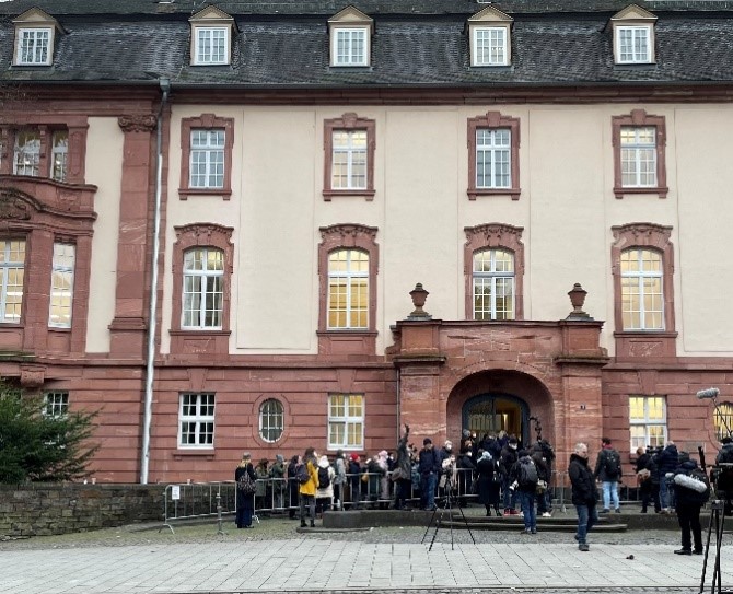 CIJAOnline's tweet photo. The 2022 landmark conviction of #Raslan for #crimesagainsthumanity in #Koblenz, Germany drew on CIJA evidence, analysis and expert testimony.

Read more about @CIJAOnline’s critical role in the prosecution of Syrian Regime suspects in our annual report
https://t.co/L5r1wgJE16 https://t.co/7Z8azkxe7j