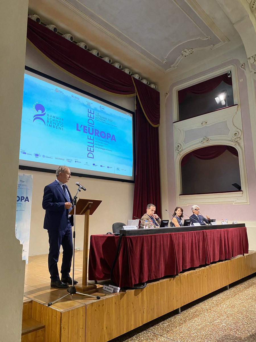 EuropeDirect_Mo's tweet photo. Prende il via questa mattina la VII edizione della Summer School Renzo Imbeni. Tra gli interventi programmati, quello di Massimo Gaudina, Carlo Corazza e Stefano Bonaccini. #ssri2022 #unioneeuropea #modena @europainitalia @pe_italia @MassimoGaudina @CorazzaEP @sbonaccini https://t.co/wTHlM91VJc