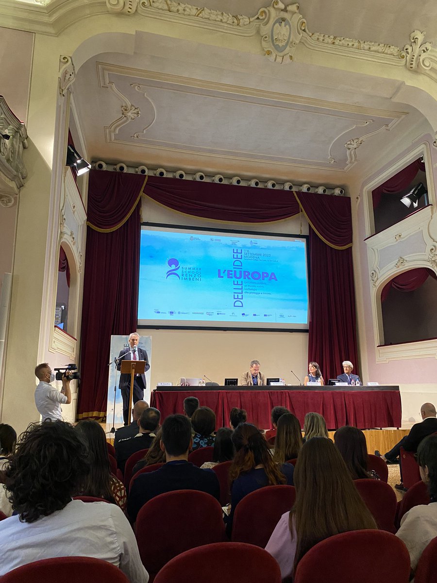 EuropeDirect_Mo's tweet photo. Prende il via questa mattina la VII edizione della Summer School Renzo Imbeni. Tra gli interventi programmati, quello di Massimo Gaudina, Carlo Corazza e Stefano Bonaccini. #ssri2022 #unioneeuropea #modena @europainitalia @pe_italia @MassimoGaudina @CorazzaEP @sbonaccini https://t.co/wTHlM91VJc