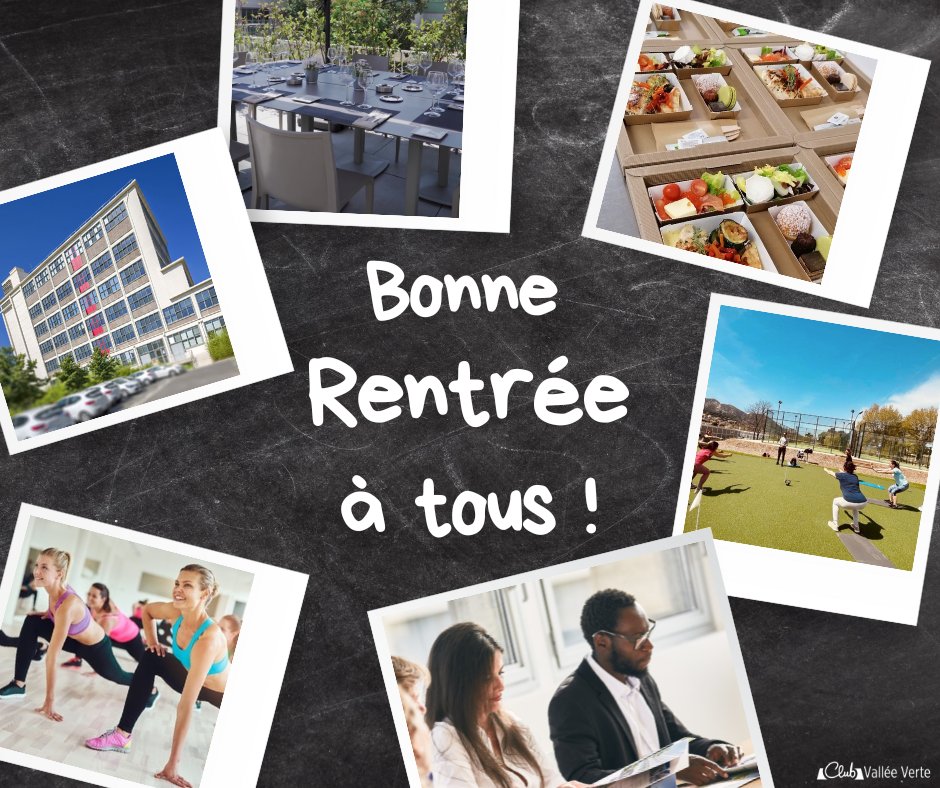 [RENTRÉE]
Vous travaillez au Domaine Vallée Verte ? Venez profiter des services Restauration, Séminaire, Conciergerie et Sport &amp; Bien-être du Club.
Vous n'y travaillez pas mais votre entreprise souhaite y adhérer ? Contactez-nous !
📲 04 86 01 26 20
📩 club@domainevalleeverte.com