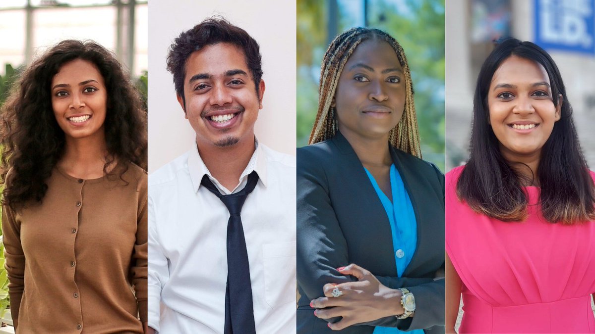 Meet the new cohort of #SkollScholars, joining the @OxfordSBS & @UniofOxford @OxfordMBA Class of 2022-23! We can't wait to welcome Shruti, Fola, Avi, & Nitya to Oxford very soon! Find out more about these four outstanding #SocialEntrepreneurs 👇🌱 skollscholarship.org/article/meet-c…