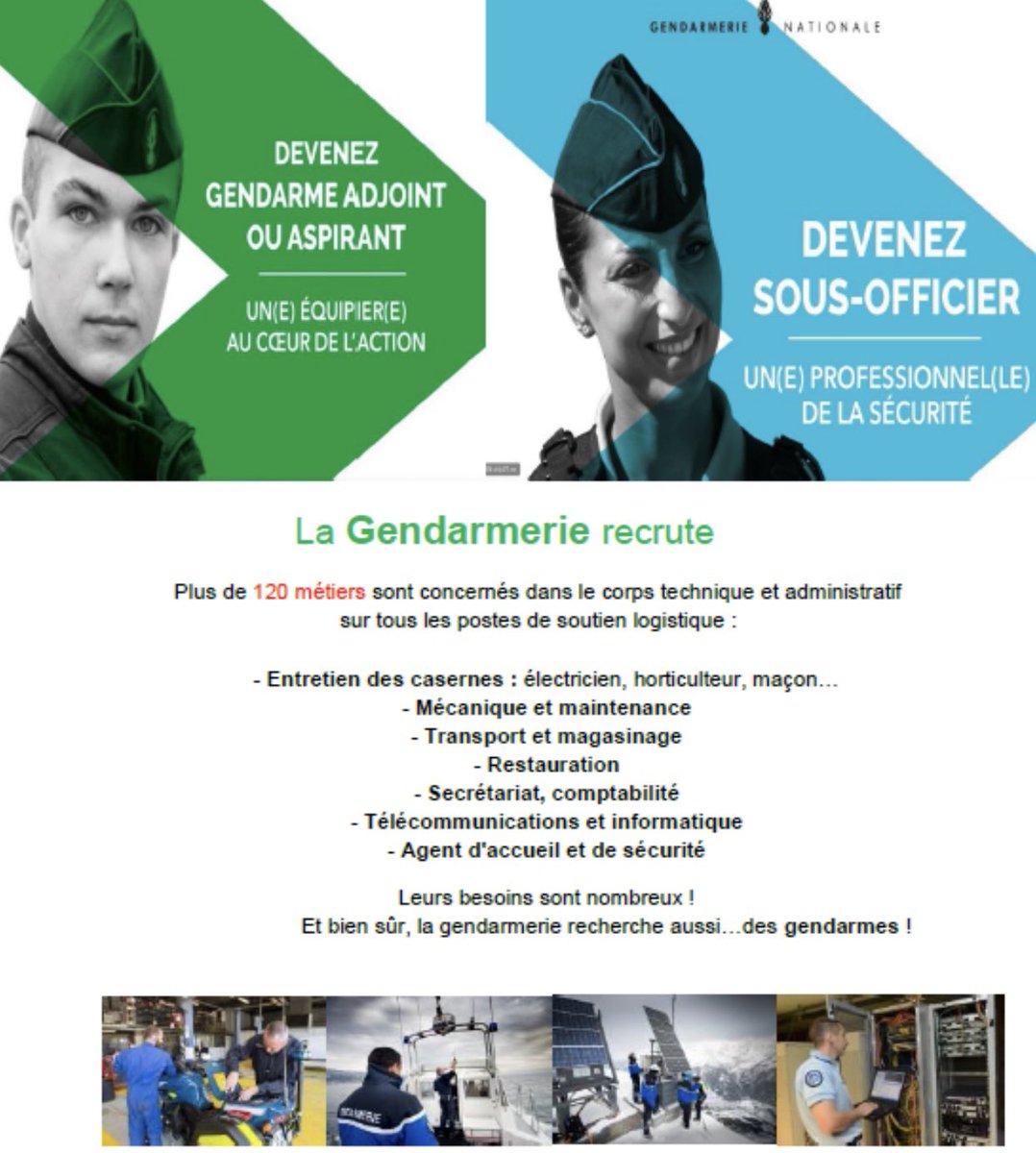 La Gendarmerie recrute !👮‍♀️👮  Mercredi 21 septembre 2022 🕖 9h30-11h00 📍 Pôle Emploi St-Priest : 100 rue Aristide Briand 69800 St-Priest. ✍️ Venez les rencontrer au cours d’une réunion d’information en vous inscrivant ici : mesevenementsemploi.pole-emploi.fr/mes-evenements…