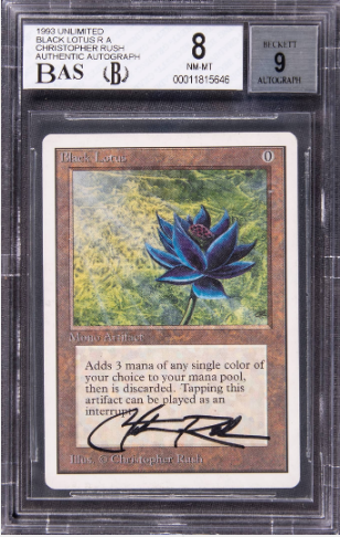 MintHeadquarter's tweet photo. 歴史ある #カードゲーム の王者的存在!#MTG の超有名カードが落札!!【Goldin Auctions Report】 | Trading Card Journal https://t.co/ZqVxVJZLzY
#BlackLotus #MagicTheGathering #マジックザギャザリング #ChristopherRush #Goldin #GoldinAuctions https://t.co/Y11Zkrtxg1
