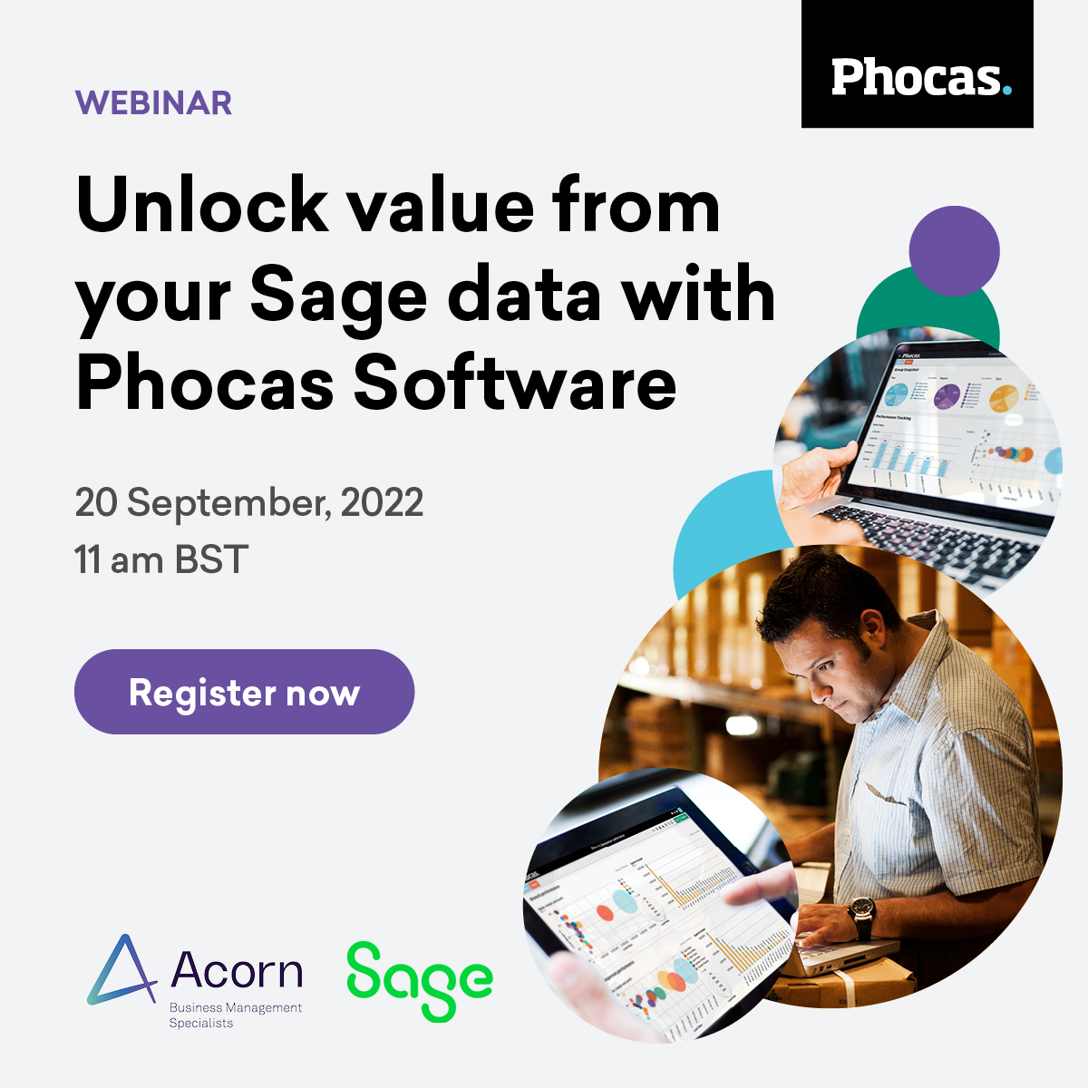 Acorn_BMS's tweet photo. We've partnered with @PhocasSoftware to help businesses unlock the value from your Sage data to improve reporting, analytics, and planning capabilities 🤝

Register for our webinar👇

https://t.co/7fh7u4ONHX

#webinar #sage #data #sage200 #sage50 #SagePartnersUKI #reporting https://t.co/9BXnSy2paW
