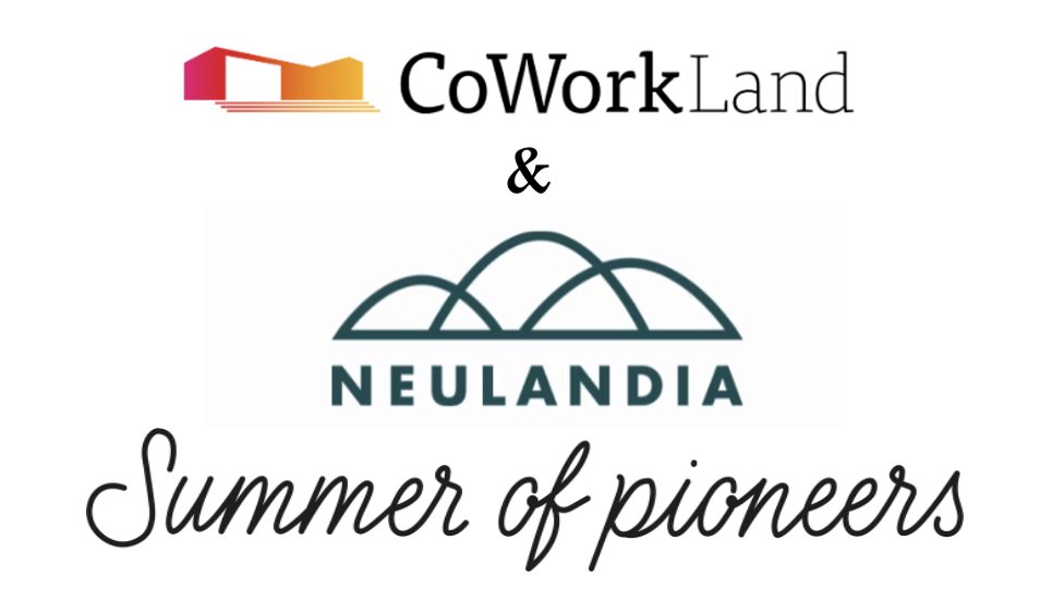 Big good news: 
<a href="/Neulandia_DE/">Frederik Fischer</a> und @coworkland tun sich zusammen, um den Summer of Pioneers auf die nächste Stufe zu heben! 
Für noch mehr Wirkung und Zukunft für die Progressive Provinz!
#happy #proud
coworkland.de/de/neuigkeiten…