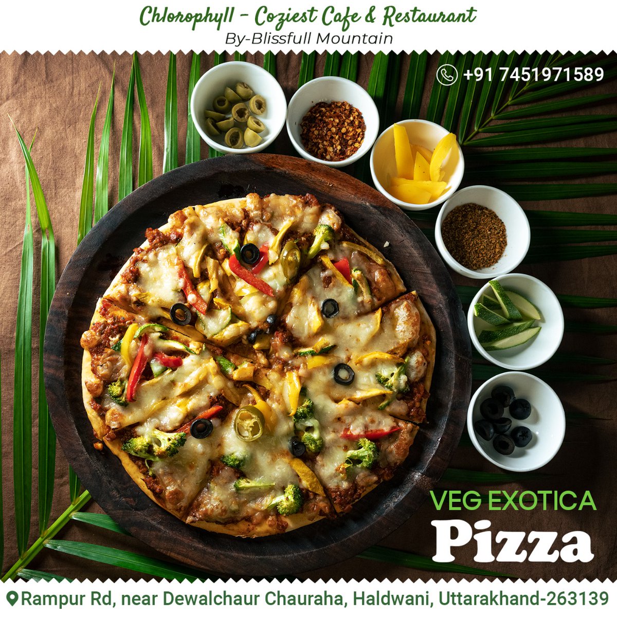 CafeChlorophyll's tweet photo. 📸 Veg Exotica Pizza 😍

Tag someone who is a pizza lover 🍕
➖➖➖➖➖➖➖➖➖➖➖➖➖➖
#vegpizza #paneer #hungry #fooddairies #paneerpizza #pizza #pizzalover #pizza🍕#cheesepizza #cheesepull #cheese #foodporn #foodprep #pizzahut #vegetarianrecipes #chlorophyllcafe #chlorophyll https://t.co/EVtjWYvv7P