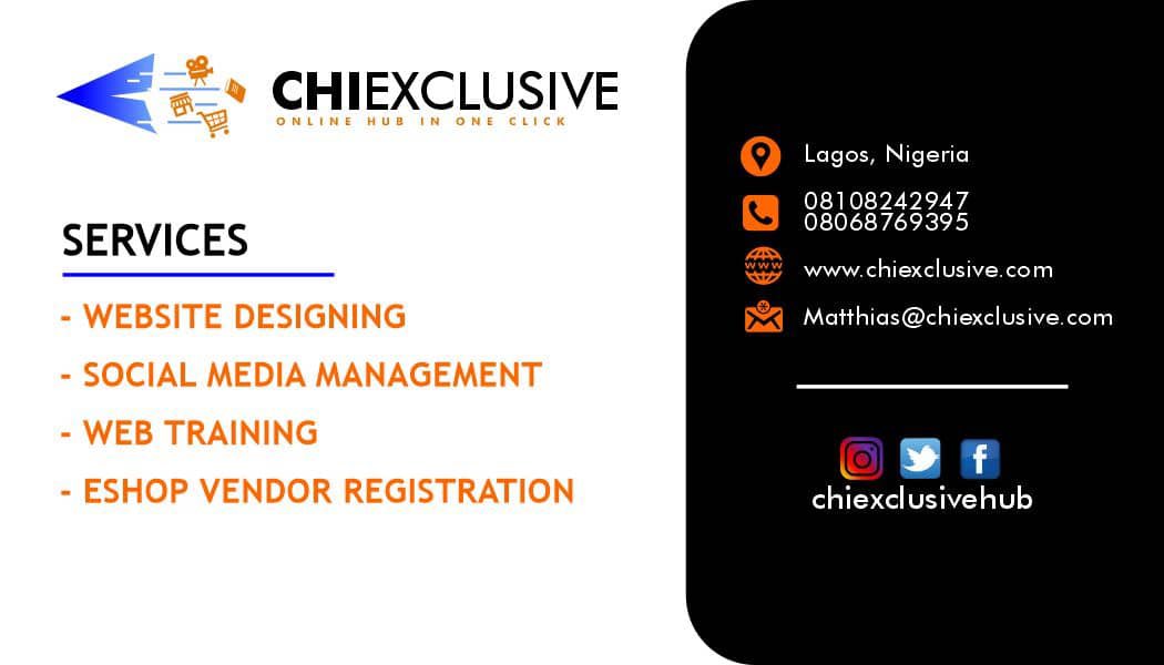 chiexclusivehub's tweet photo. Happy New Month from us @chiexclusivehub… Like soldiers we are committed to innovating and putting your Business on the forefront of the digital market… #GoogleUs n Get in touch! https://t.co/FEqT4ytQHG https://t.co/tmNEg3NzQ9