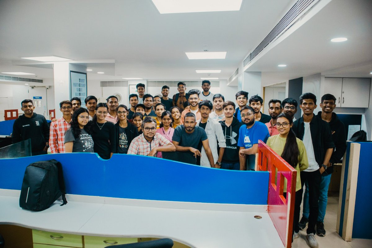 imShreyasPatil's tweet photo. Recently I did a workshop on #androidstudyjams with @gdgcloudpune. It's like a first in-person session by me after the pandemic ๐. Very nice experience! Interacted with many #AndroidDev enthu folks and glad to contribute ๐.
Thanks @gdgcloudpune for having meโค๏ธ https://t.co/4fzlpfxgEK
