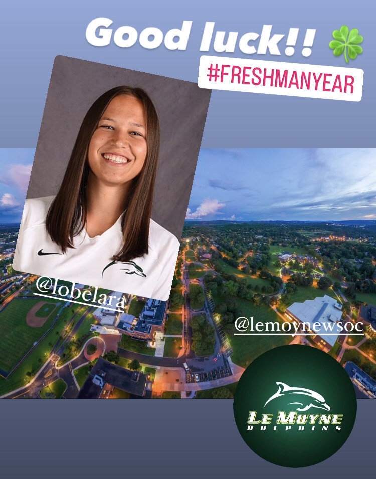 LV_Prospects's tweet photo. Lara Lobe, RB from Slovenia 🇸🇮⚽️will be studying psychology and playing soccer for @LeMoyneWSOC You got his, Lara!! 🎓🏆Let's go Dolphins! 🐬 https://t.co/pZsL6pdvR1