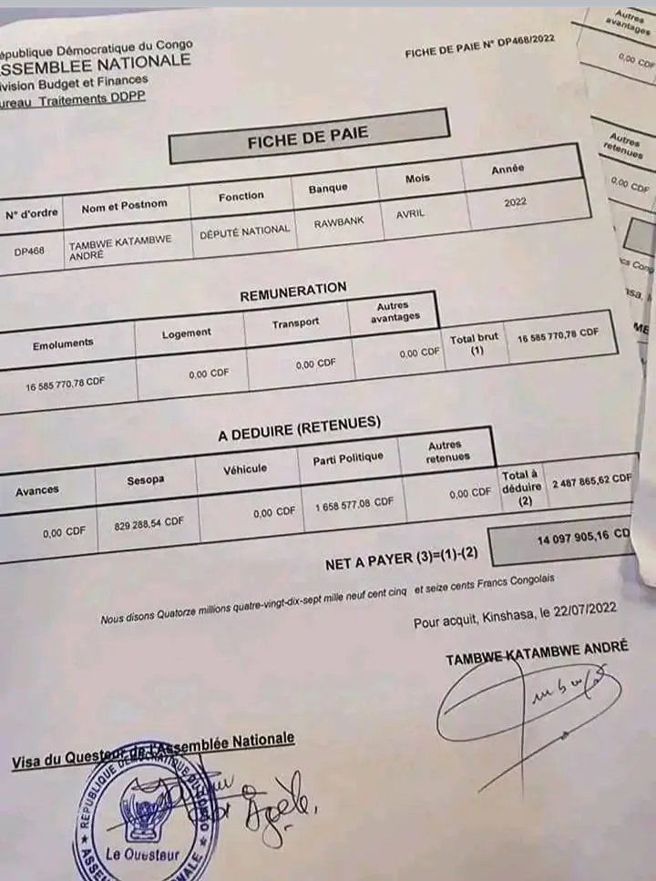 MtotoWa2Go's tweet photo. Affaire 21000$
Des fiches de paie des mois différents, mais avec un même numéro et avec une même date.
Ça c'est une nation de la magie alors 😢
#emolumentgate https://t.co/Pru8yNScb6