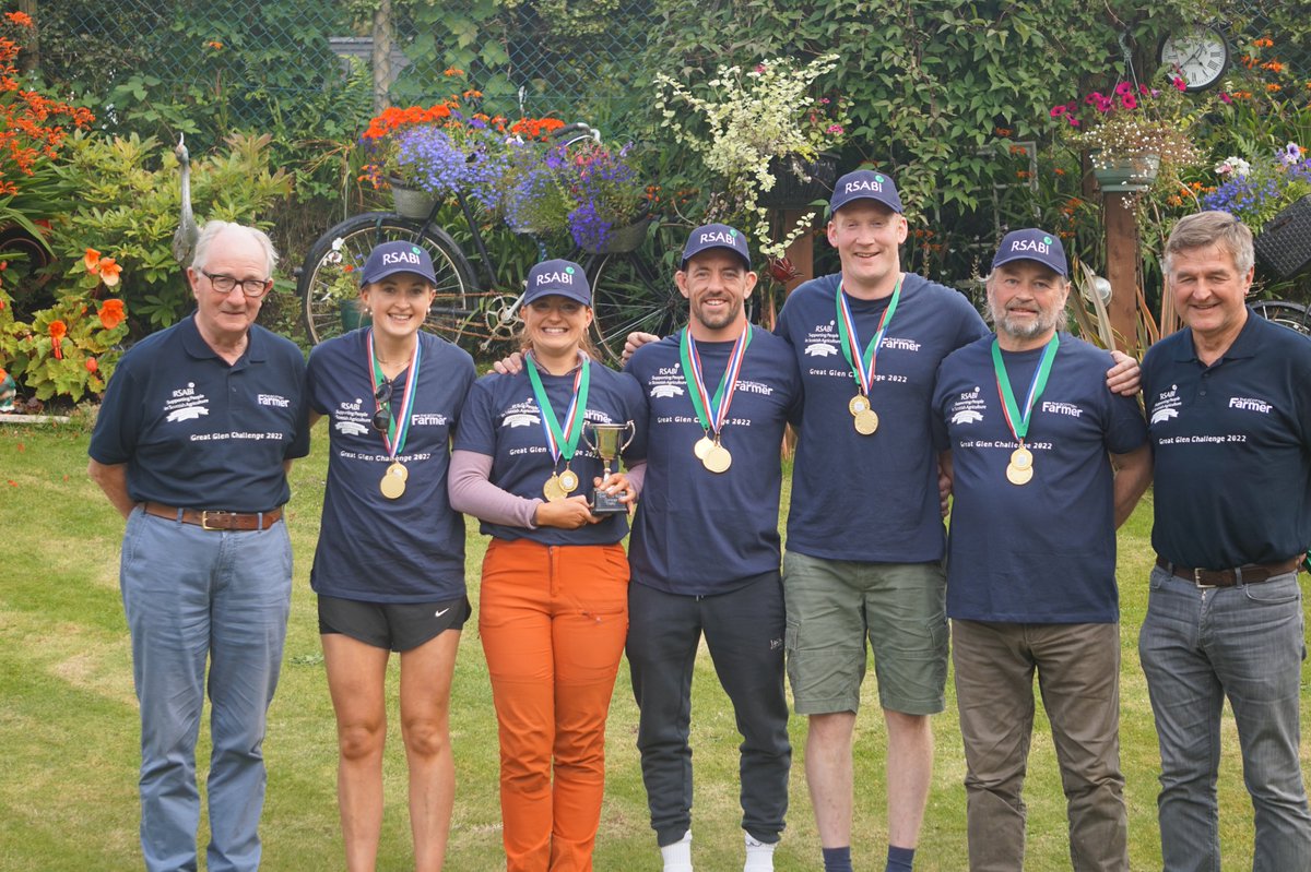 RSABI's tweet photo. ๐ Great Glen Challenge 2022 team results
๐ฅTeam Shannoch
๐ฅBegbies Traynor
๐ฅThe B Team - Bank of Scotland
There is still time to support all our fantastic teams by making a donation to their fundraising pages: https://t.co/SFEIRxB7So
#GGC22 https://t.co/6G3Co6a0PD