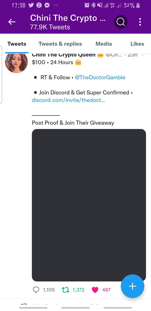 Tin_kooks's tweet photo. @ChiniCrypto Dine https://t.co/8AR5g3ld3b