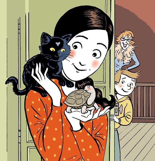 CatelBd's tweet photo. Le monde de Lucrèce tome 7 est en #librairie ! Des #histoires tendres et drôles écrites par @Anne_Goscinny, la digne fille de son père, héritière de l’esprit du Petit Nicolas, que j’ai la chance de dessiner…
@GallimardJeun #sempé #petitnicolas #catelbd #bd #lecture https://t.co/Nx1Zq0rWWy