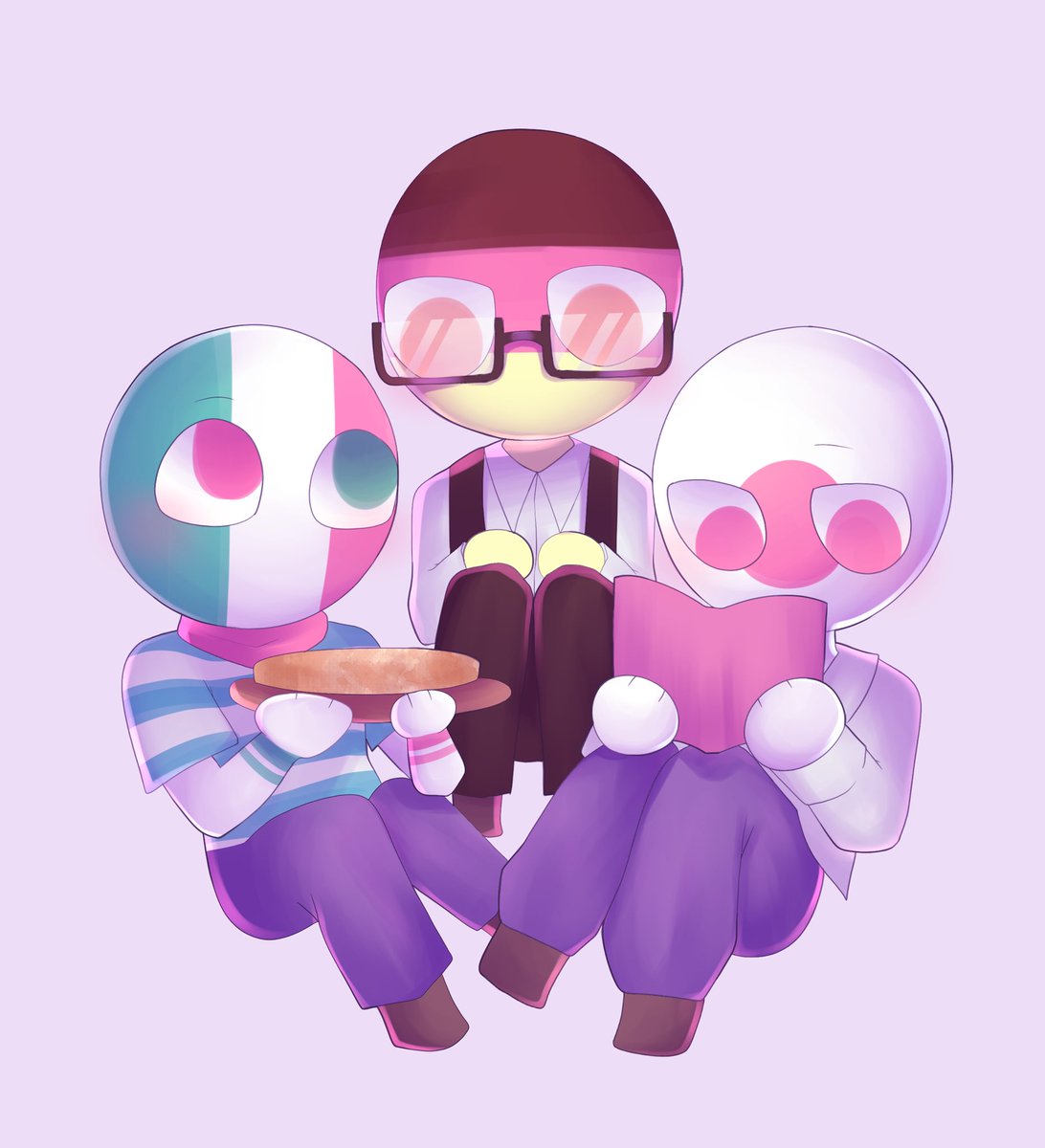 ⚠︎︎ 旧国注意 / Old countries ⚠︎︎ #CountryHumans #カントリー