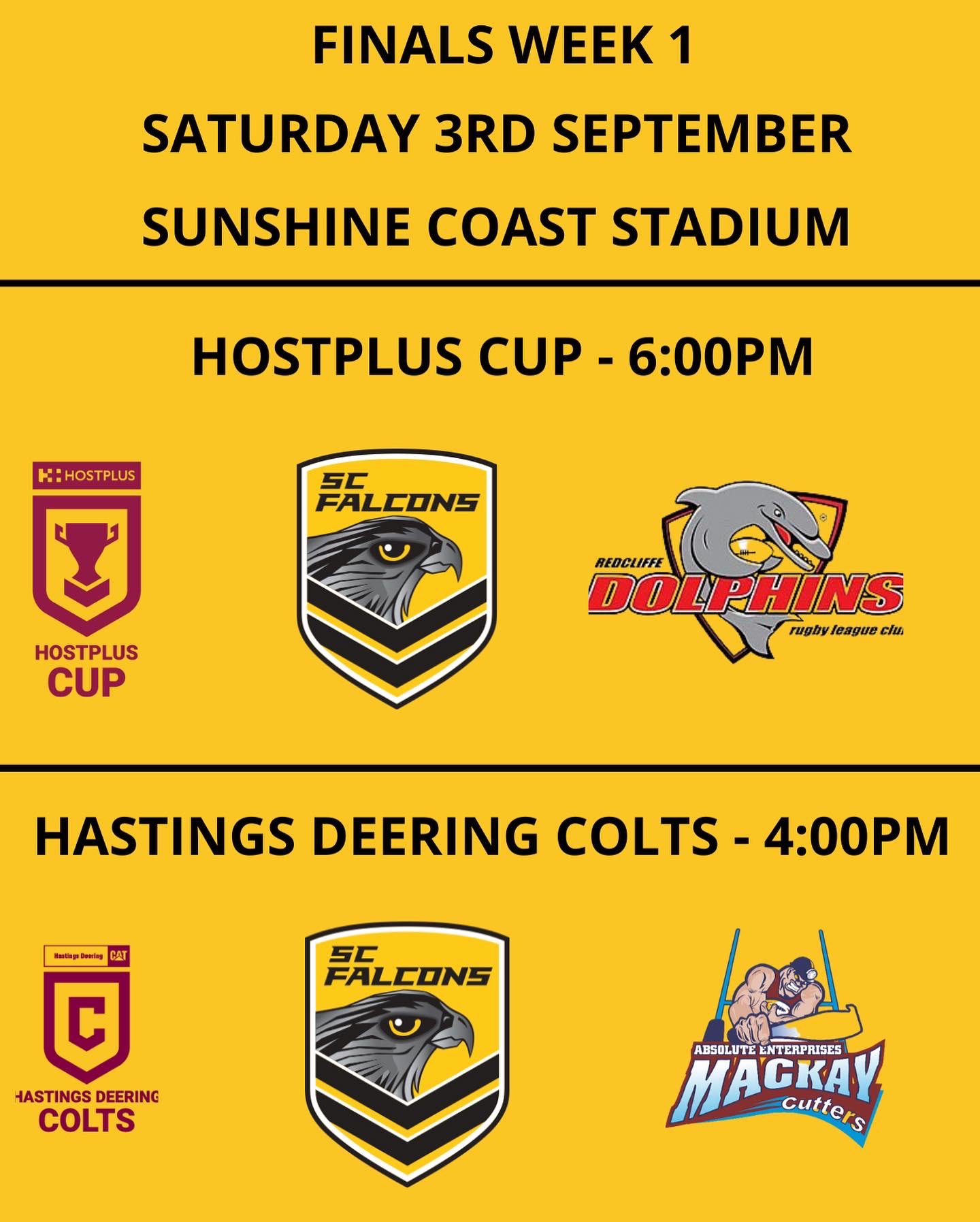 Sunshine Coast Falcons (SC_Falcons) / Twitter