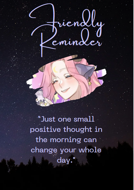 MoonahCeleste's tweet photo. Good Morning #Moonatics 💕🐮
“Just one small positive thought in the morning can change your whole day."
It goes both ways!
If you are kind to others, you could make someones day!
Look up from your phones.
Enjoy life.
And spread kindness 🐮💕
#vtuber #vtuberuprising #ENvtuber https://t.co/C3HUXkzum2