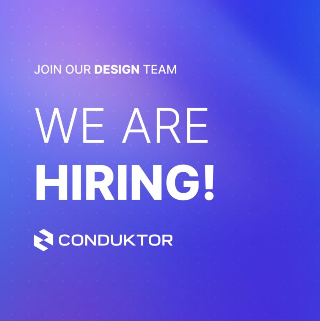 Conduktor tweet media