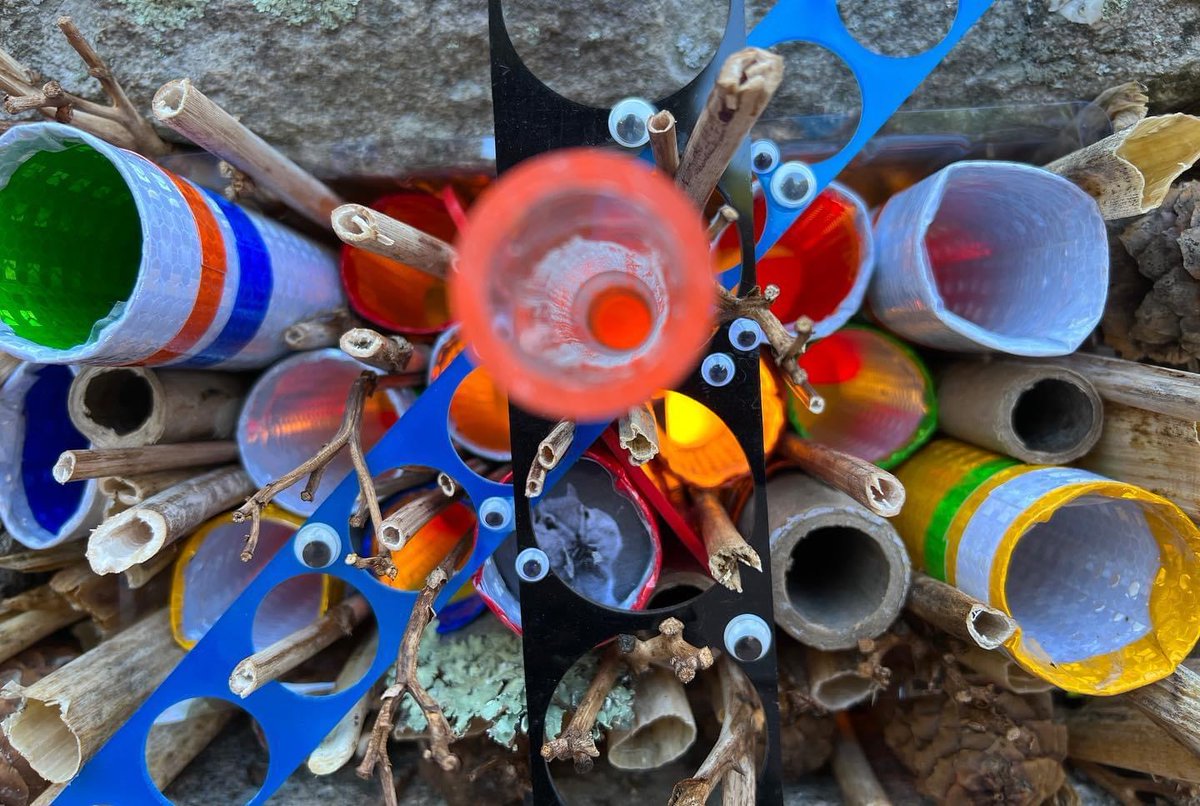 bedrockgardens's tweet photo. Look who has returned to the “Tiny Stage”! Chippy! Come visit and see if you can find him in “Chippy’s Psychedelic Tunnels” an installation created by Kris Lanzer. He will be on view from August 30th to September 13th. #tinystage #chippy #bedrockgardens #leenh @krislanzerartfile https://t.co/6TWPRwjocB