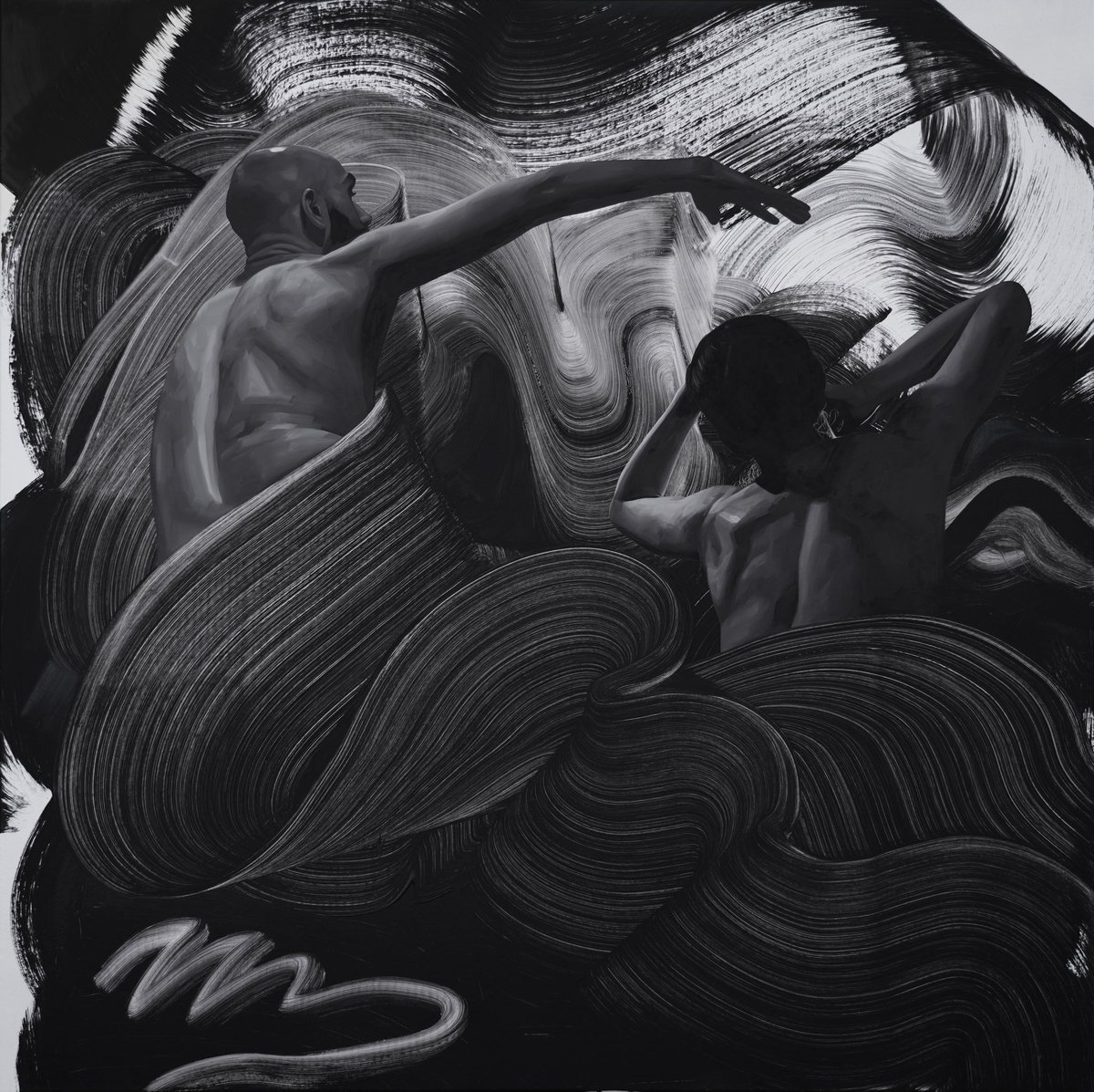 The studio has been super busy as I try to get a last few paintings finished in time for my show! Really enjoying creating these new works watching the collaboration between the dancers and paint come to life.

October the 5th-9th, Dundas Street Gallery Edinburgh.