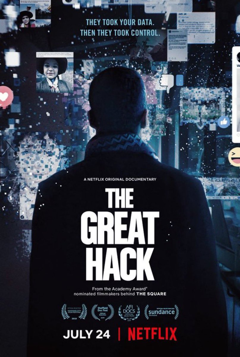 10 Netflix documentaries to deepen your understanding of life: 1. The Great Hack