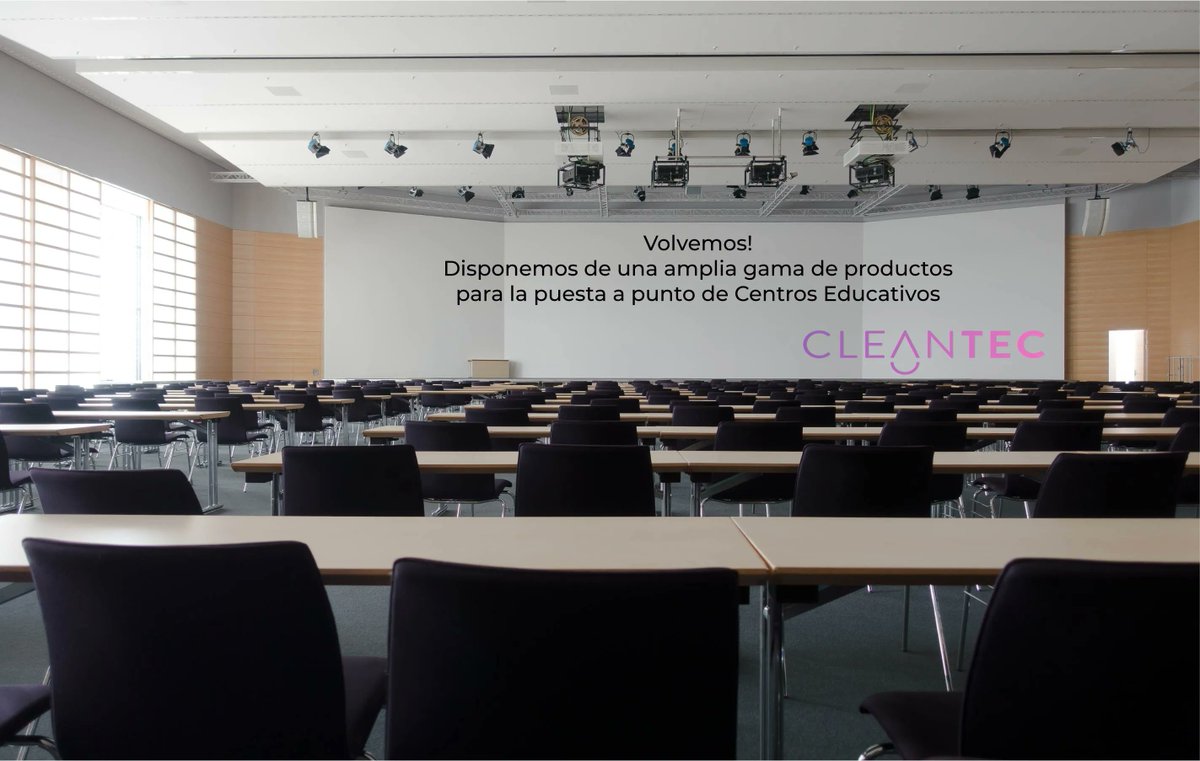 javi_monzo's tweet photo. 😋La vuelta "al cole" más segura de la mano de CLEANTEC⚽️
Más info --> https://t.co/h2XfB0KsJI 
#CLEANTEC #LIMPIEZAPROFESIONAL #LIMPIEZAEDUCACIÓN #CLEANSCHOOL #VUELTASEGURA https://t.co/a2B1Fvhy2F