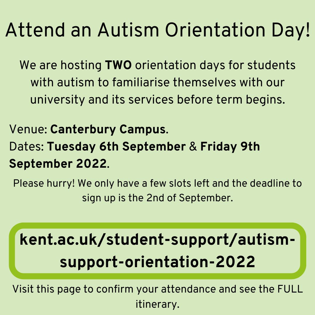 Student Support and Wellbeing, University of Kent tweet media