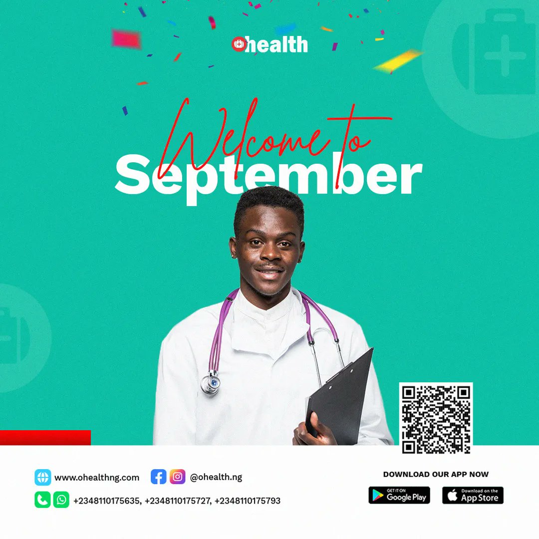 Ohealthng's tweet photo. As you gear up to receive the monthβs endless blessings and possibilities, try to be a spring of blessings to others as well. Have a blessing-filled month. Happy New Month
#Ohealth@2 #telemedicine #doctoroncall #freehealth https://t.co/3seRMcWyfd