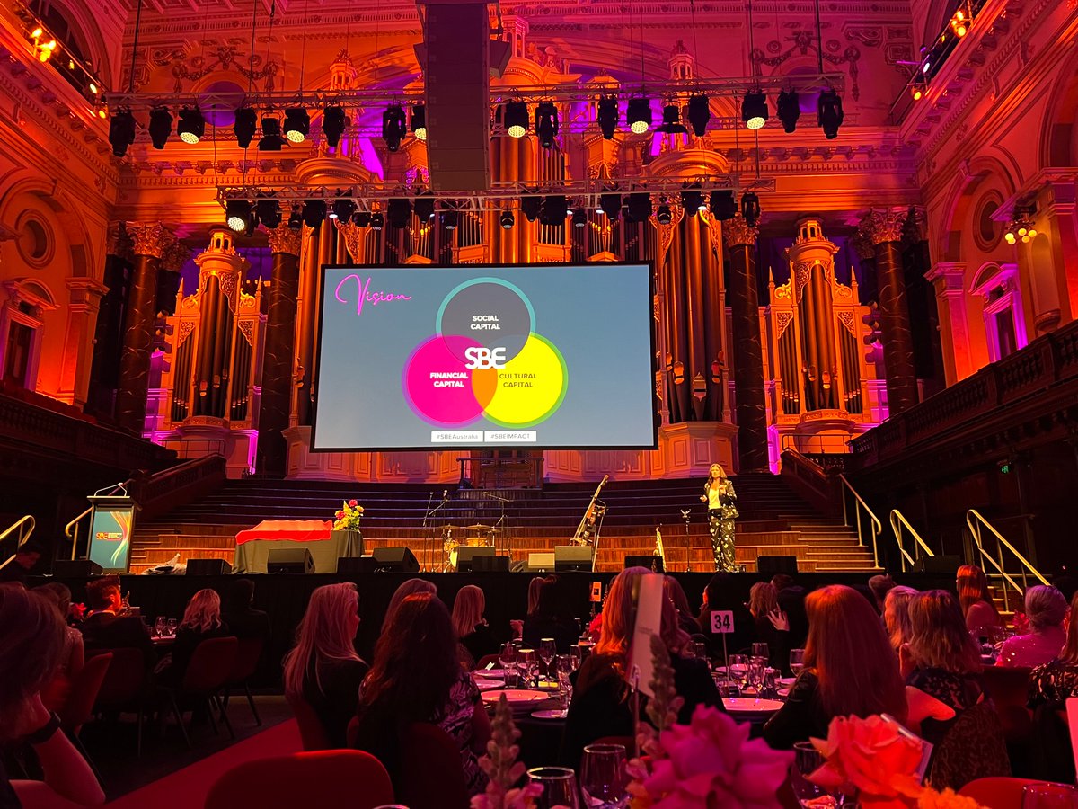 There are a lot of social issues we can’t let go, so that this is not an issue we need to be discussing in 10 years. 

Australia loves a good KPI, so we’re going to put one out there. 

Cultural capital is where the real change has to happen. #impactawards #SBEawards