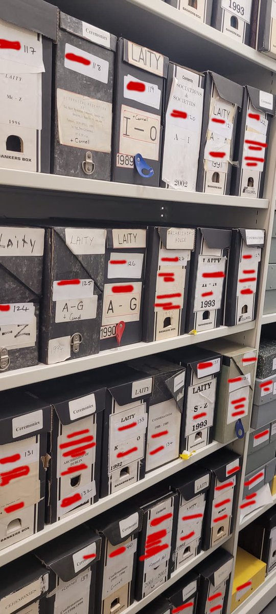 CroninMovers's tweet image. Our Workplace Relocations team were engaged by Clonliffe College to remove and relocate the Archbishops archives to enable some building renovations to go ahead. You can read about this case study online croninmovers.com/archdiocese-of… #workplacerelocation #archiveremoval #archives