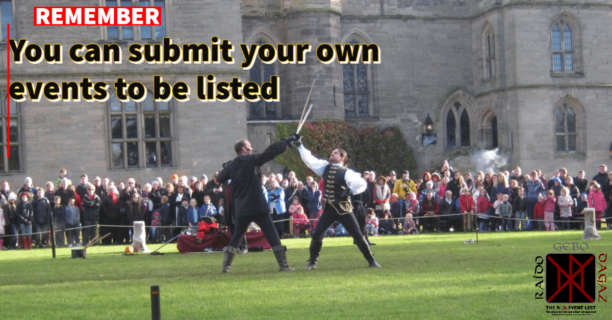 Remember you can submit your own events or events you know about.

thergdeventlist.com/ou5j