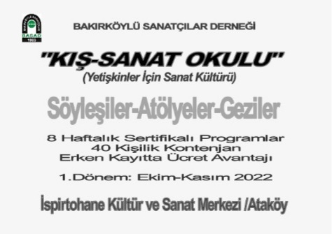 BASAD - Bakırköylü Sanatçılar Derneği tweet media