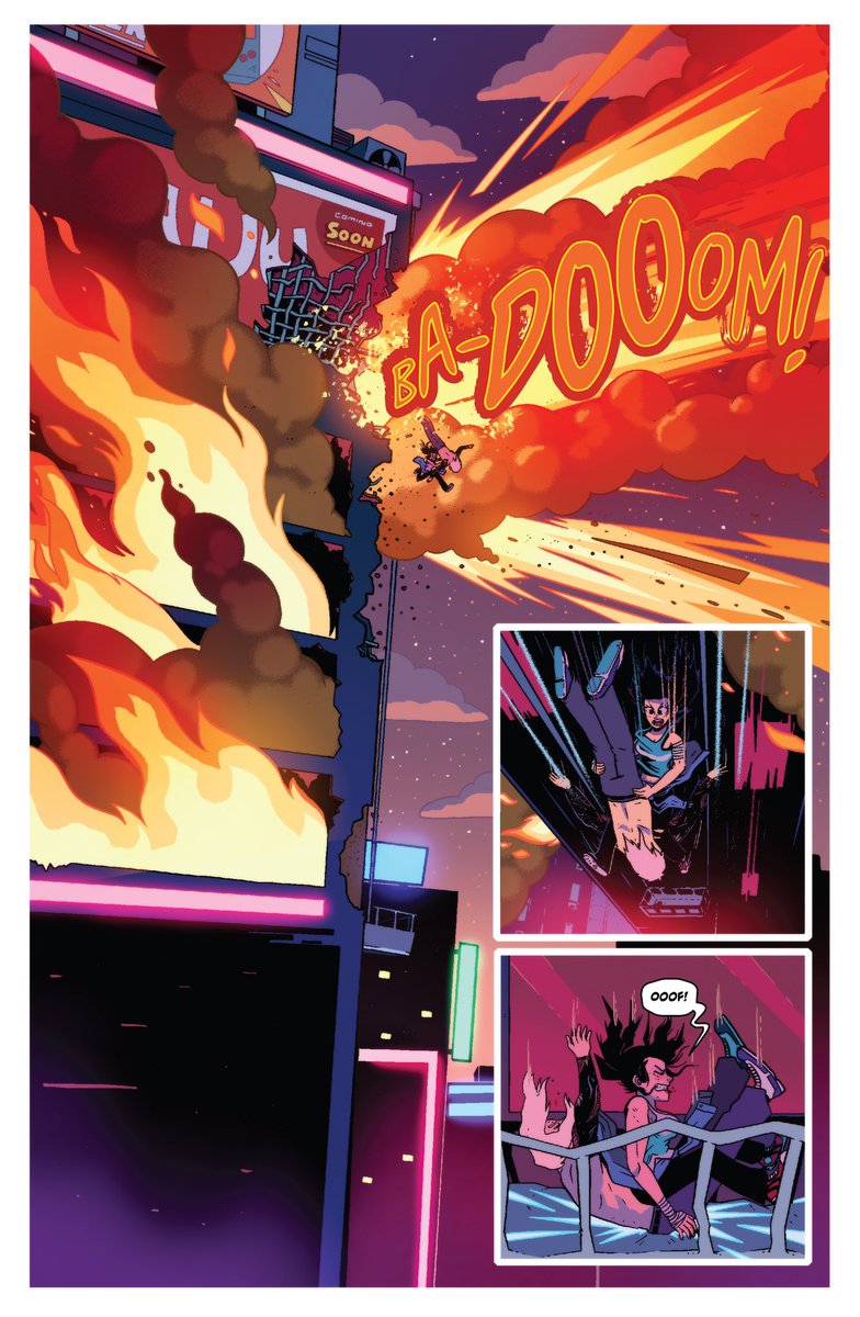 The Kickstarter for BPM: Beatdowns Per Minute #2 drops TOMORROW on Kickstarter!

It’s our comic tribute to retro fighting games and cheesy action movies, following martial arts vigilantes as they battle and evil crime syndicate in 1992. 

Sign ups: kickstarter.com/projects/bust/…