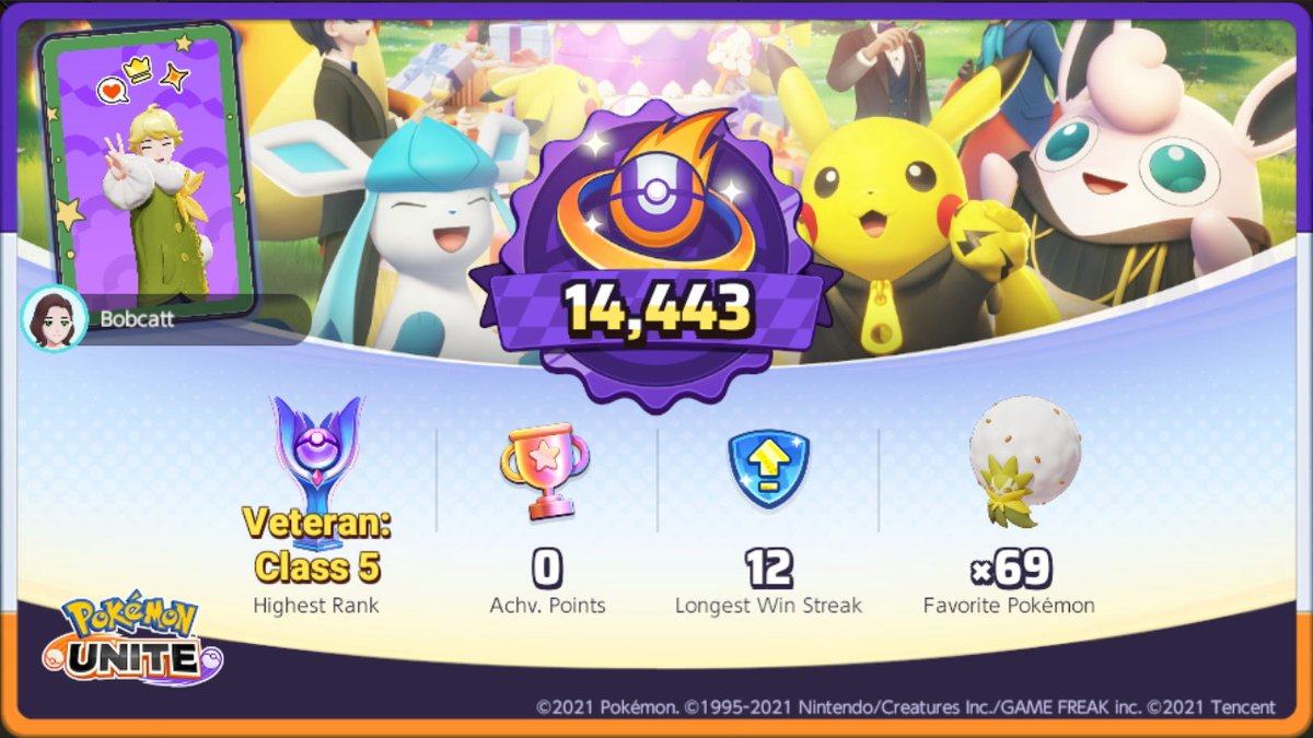 Xzact21's tweet photo. #PokemonUNITE #NintendoSwitch https://t.co/JFhUXwyRul